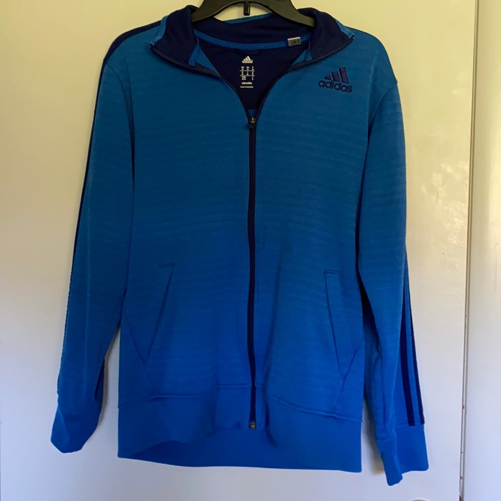 Dark Blue adidas Track Jacket